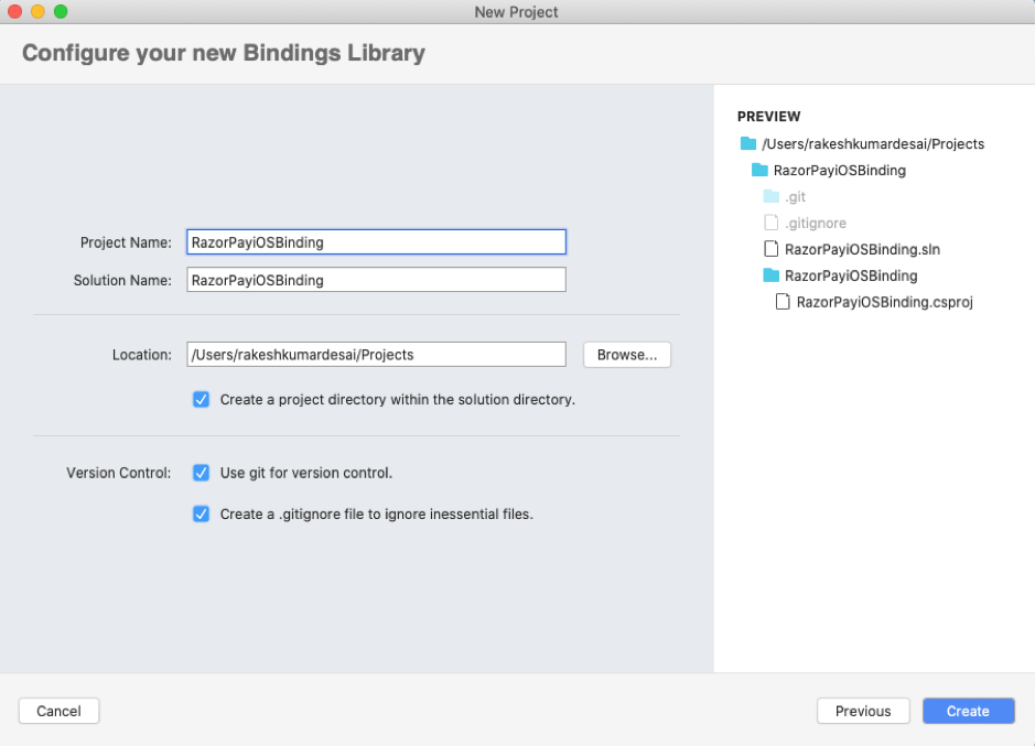 Creating Xamarin iOS Binding For Razorpay Payment Gateway
